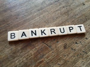 bankrupt 